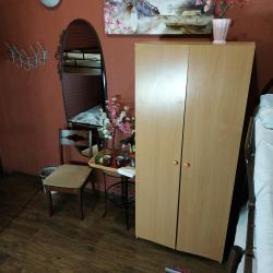 Номер стандарт семейный с 3 двухъярусными кроватями (общие удобства)