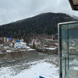 4-местные апартаменты студия Домбай, пер. Нарзанный 17