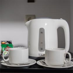 Номер стандарт с 1 двуспальной кроватью (мансарда, вид на бассейн)