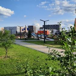 Фото Апартаменты Атмосфера дом на улице Архангельская