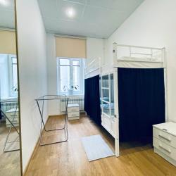Кровать в 4-местном общем мужском номере
