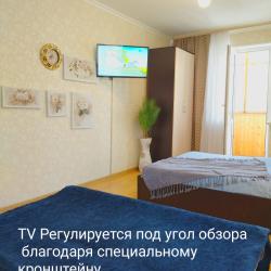 1-комнатные апартаменты стандарт с 1 двуспальной кроватью