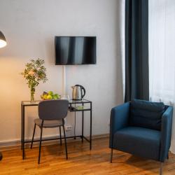 Номер комфорт с 1 двуспальной кроватью