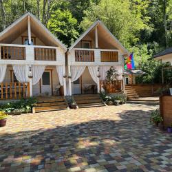 Фото Отель Усадьба Лесные домики