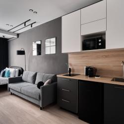 1-комнатные апартаменты студия ул. Берзарина 30А Green