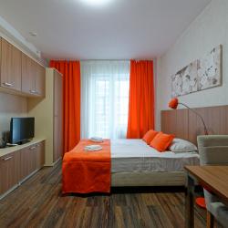 Номер студия стандарт с 1 двуспальной кроватью