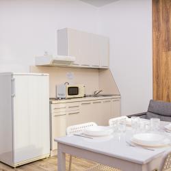 Апартаменты с кухней и видом на город для 7 гостей