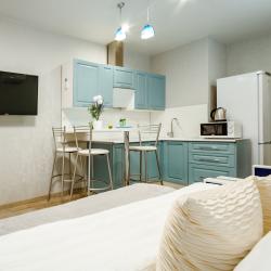 1-комнатные апартаменты студия Креп51к1-130