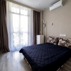 2-комнатные апартаменты улучшенные Крымская 22, корпус 1, кв.202 с 2 двуспальными кроватями