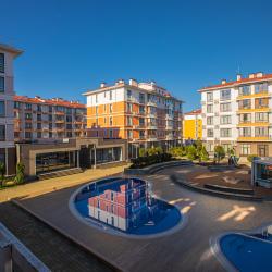 8-местные апартаменты люкс Сочи, ул. 65 лет Победы 67 с 2 односпальными кроватями