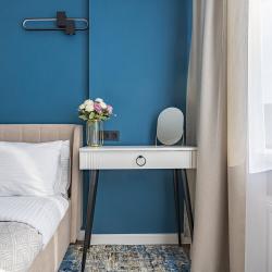 2-местные 1-комнатные апартаменты студия с 1 двуспальной кроватью (338-340)