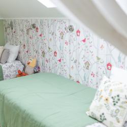 Номер стандарт семейный с 2 односпальными и 1 двуспальной кроватью (мансарда)