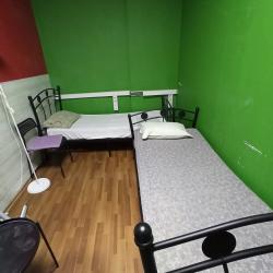 Номер стандарт эконом с 2 односпальными кроватями (без окна)