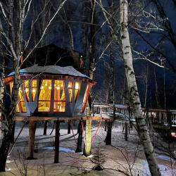 Фото Отель Лапочкино гнездо- Дома на дереве