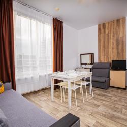 Апартаменты с кухней и видом на город для 7 гостей