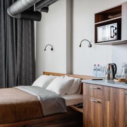 Номер стандарт с 1 двуспальной кроватью