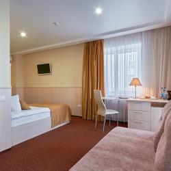 Номер студия с 1 двуспальной кроватью