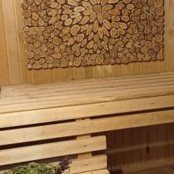 Фото Отель Дом А-фрейм с банным чаном и баней на дровах