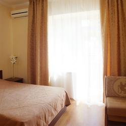 Комната стандарт с 1 двуспальной кроватью