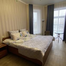 Номер улучшенный с 1 односпальной и 1 двуспальной кроватью