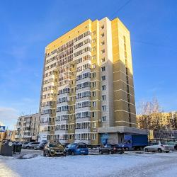 2-местные 1-комнатные апартаменты студия г. Верхняя Пышма, ул. Машиностроителей 6а с 1 двуспальной кроватью