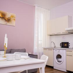 8-местные апартаменты люкс Сочи, ул. 65 лет Победы 67 с 2 односпальными кроватями