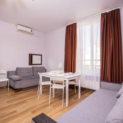 8-местные апартаменты люкс Сочи, ул. 65 лет Победы 67 с 2 односпальными кроватями