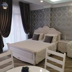 1-комнатные апартаменты студия ул. Учительская.д. 33 с 1 двуспальной кроватью