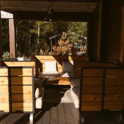 Коттедж улучшенный с 1 двуспальной кроватью Les Chalet