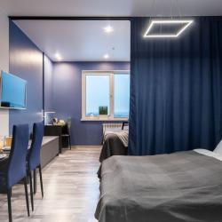 Апартаменты улучшенные с 1 двуспальной кроватью