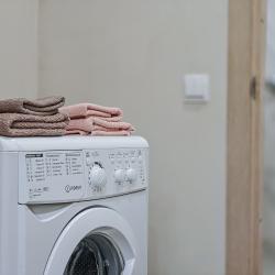 1-комнатные апартаменты студия с 1 двуспальной кроватью