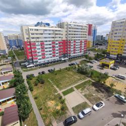 1-комнатные апартаменты студия с 1 двуспальной кроватью