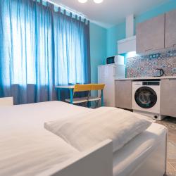 Номер комфорт улучшенный с 1 двуспальной кроватью