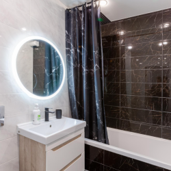 Апартаменты студия Мехзавод 1 квартал 69 с 2 двуспальными кроватями