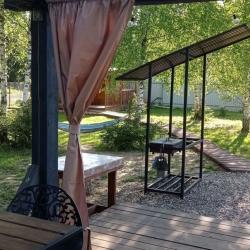 Фото Отель Дом А-фрейм с банным чаном и баней на дровах