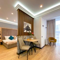 Апартаменты улучшенные с 1 двуспальной кроватью