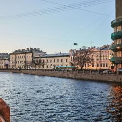Фото Отель FlatStay Мойки 82| Трёшка у Исаакиевского собора в стиле Лофт, с просторной гостиной и 2-м ярусом