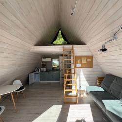 Дом A-frame №4 с купелью-фурако