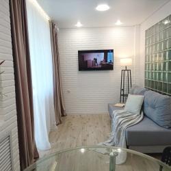 Фото Отель Квартира с дизайнерским ремонтом возле парка Машиностроителей