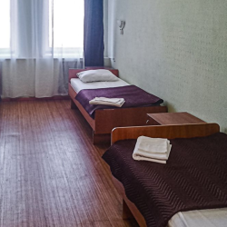 Номер эконом с 3 односпальными кроватями