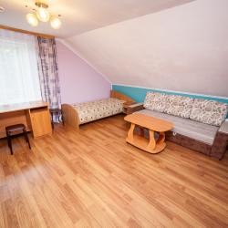 Номер люкс с 2 односпальными кроватями (мансарда)