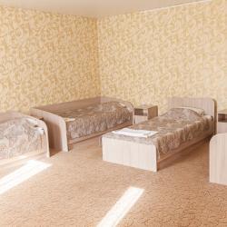 Номер стандарт семейный с 4 односпальными кроватями