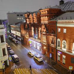 Номер улучшенный с круглой кроватью