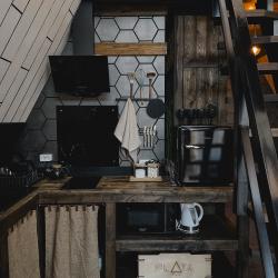 Фото Отель A-frame (А-фрейм) у пoднoжья Уpальских гop
