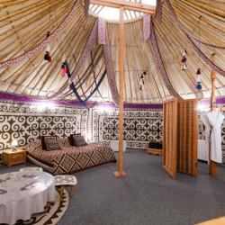 Юрта в этно-отеле 