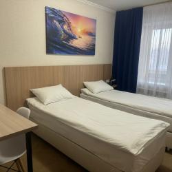 Номер стандарт с 2 односпальными кроватями (с завтраком)