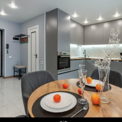 Апартаменты студия Мехзавод 1 квартал 69 с 2 двуспальными кроватями