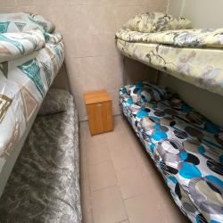 Кровать в общем номере c 2 двухъярусными кроватями (удобства на этаже) №10
