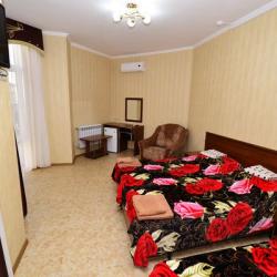 Комната люкс с 2 односпальными и 1 двуспальной кроватью