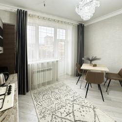 1-комнатные апартаменты стандарт с 1 двуспальной кроватью (4 корпус 1 этаж)